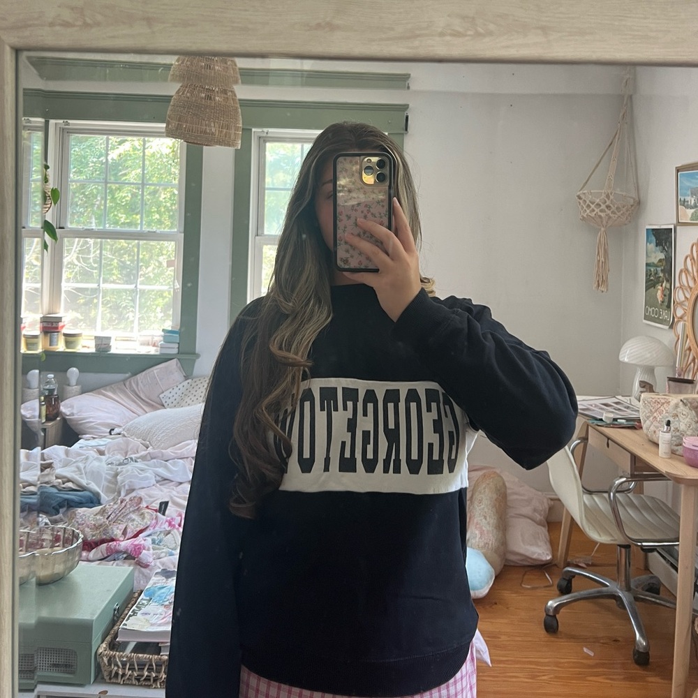 brandy Georgetown crewneck